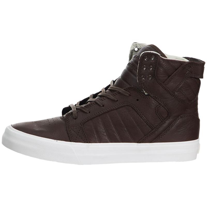 Zapatillas Altas Supra Argentina Hombre - SKYTOP HF Marrones (ETUHP-1839)